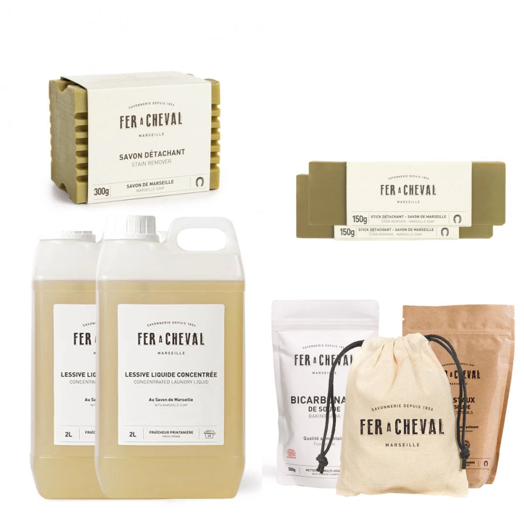 Pack Linge 3 minimum = -20% - Savonnerie Fer à Cheval
