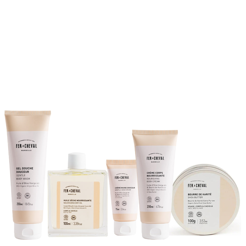 Essentiels Peau Douce - Ambiance5 - Savonnerie Fer à Cheval