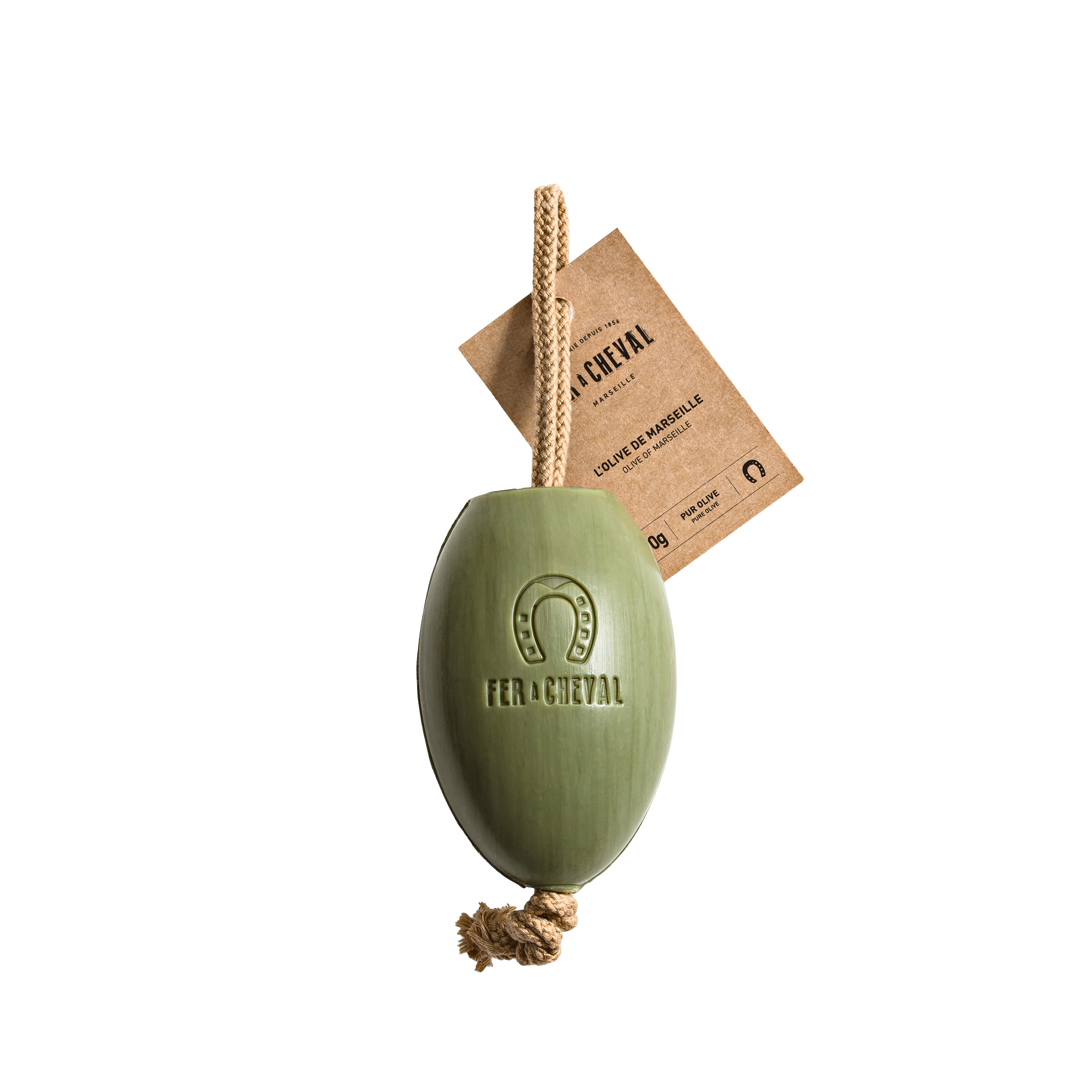 "L'Olive" Pur Olive 270g - Savonnerie Fer à Cheval