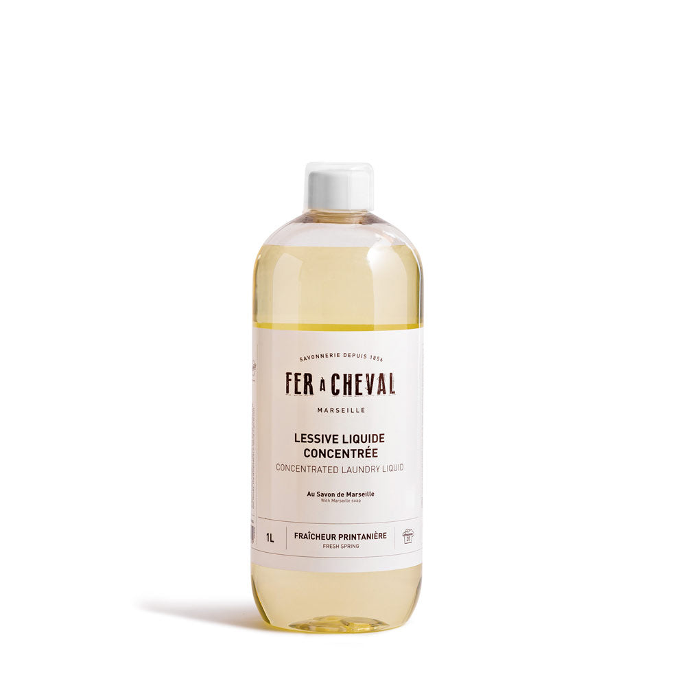 Lessive Liquide Concentrée 1L - Savonnerie Fer à Cheval