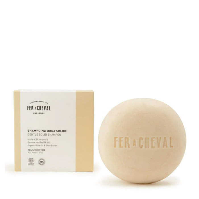 Shampoing Doux Solide 100g - Savonnerie Fer à Cheval