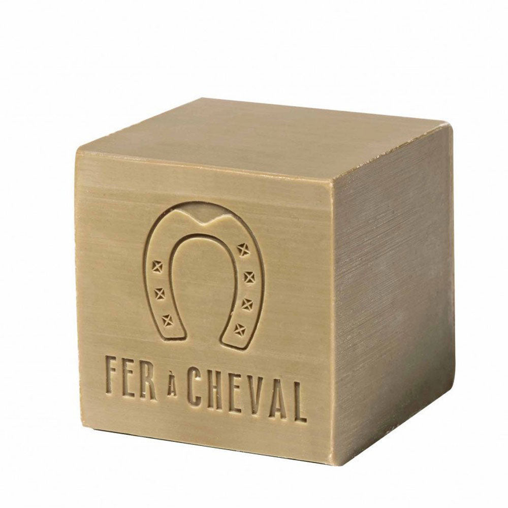 Lot de 4 Savons de Marseille Cube Pur Olive Sans Étui 600g - Ambiance - Savonnerie Fer à Cheval