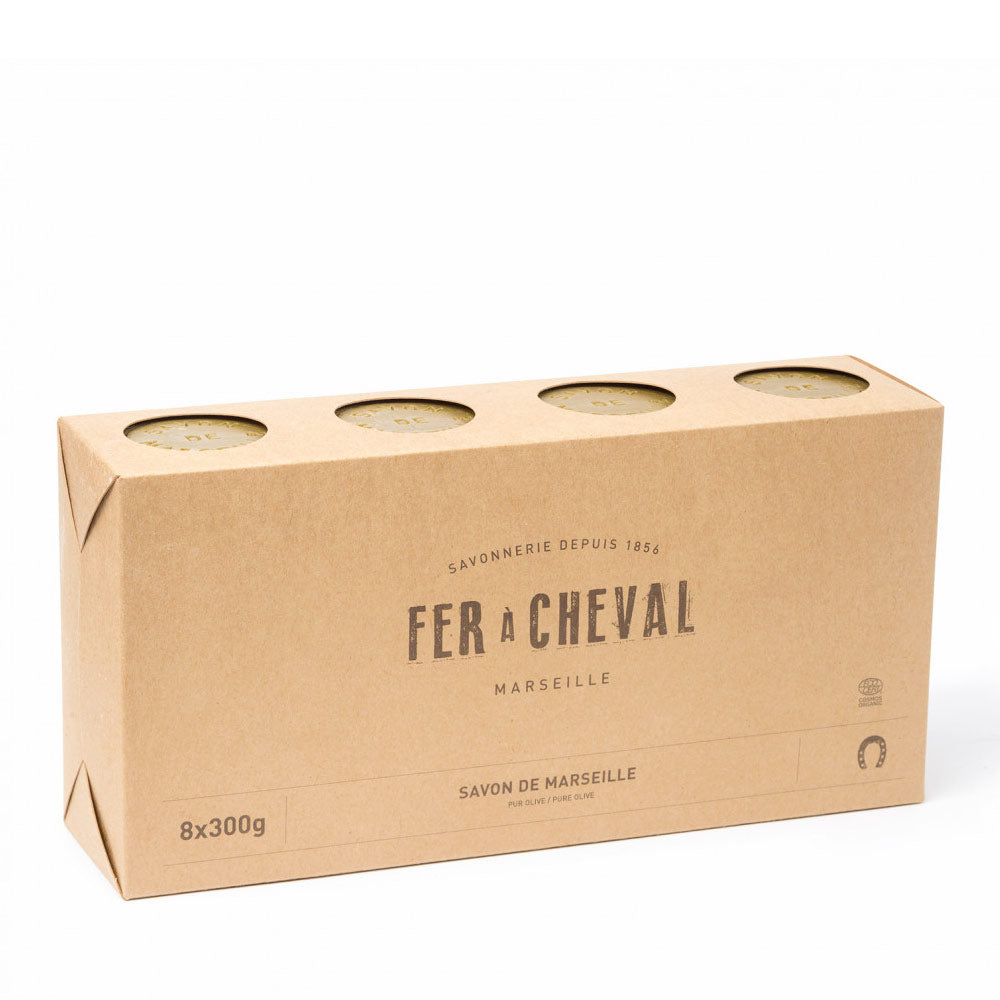 Pur Olive Lot 8x300g - Savonnerie Fer à Cheval