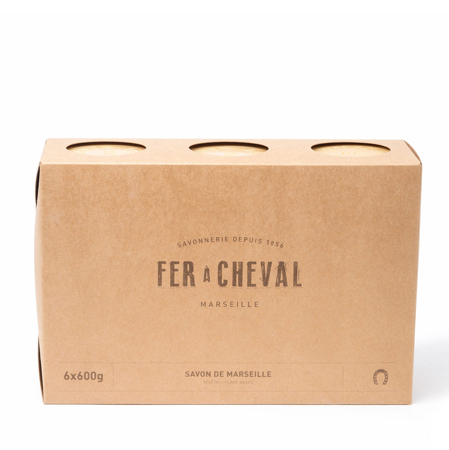 Végétal Lot 6x600g - Ambiance2 - Savonnerie Fer à Cheval