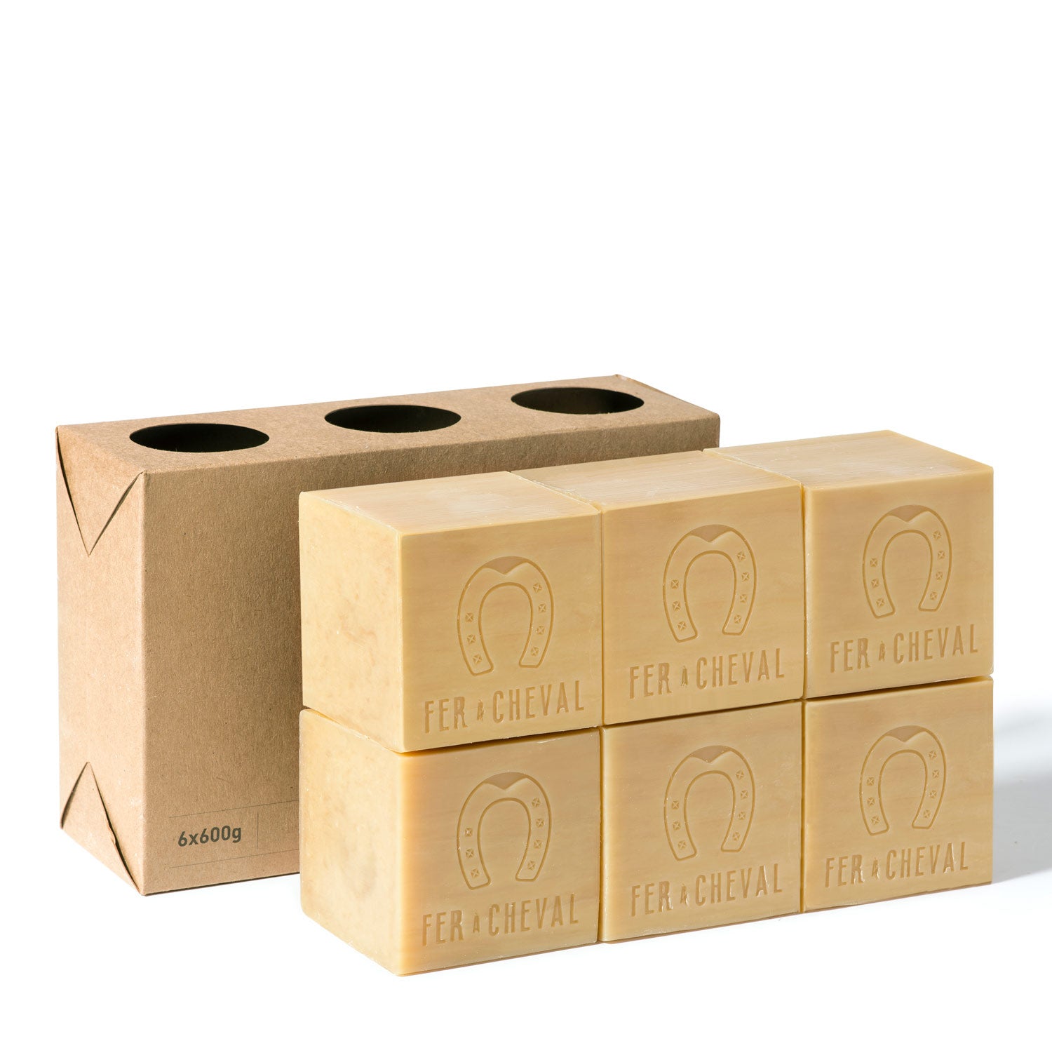 Végétal Lot 6x600g - Savonnerie Fer à Cheval