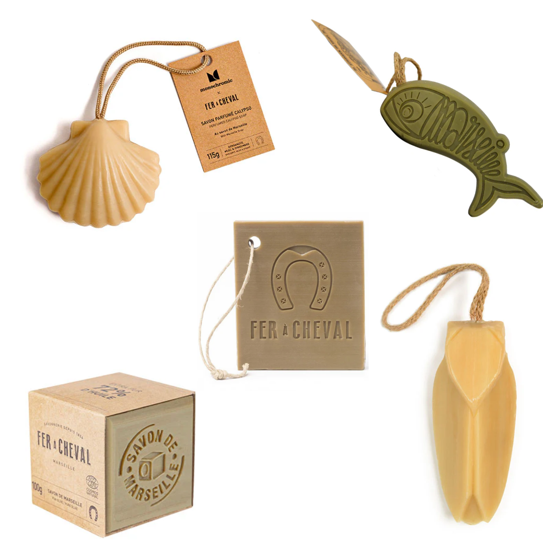 Assortiment de Savonnettes au choix - Savonnerie Fer à Cheval