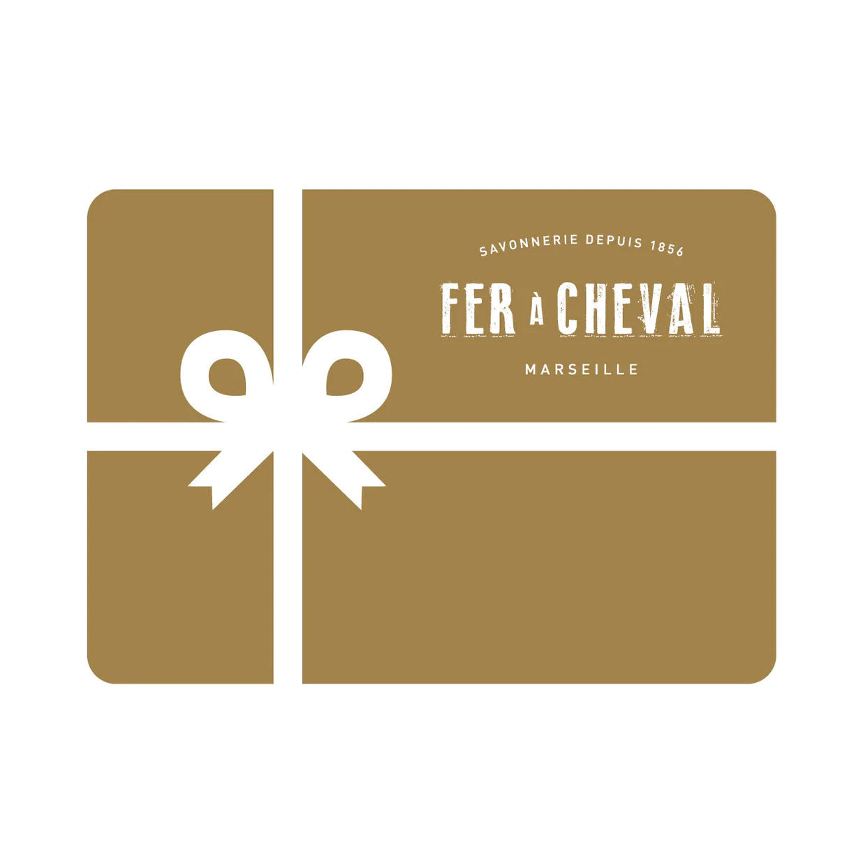 E-Carte cadeau Fer à Cheval - Savonnerie Fer à Cheval