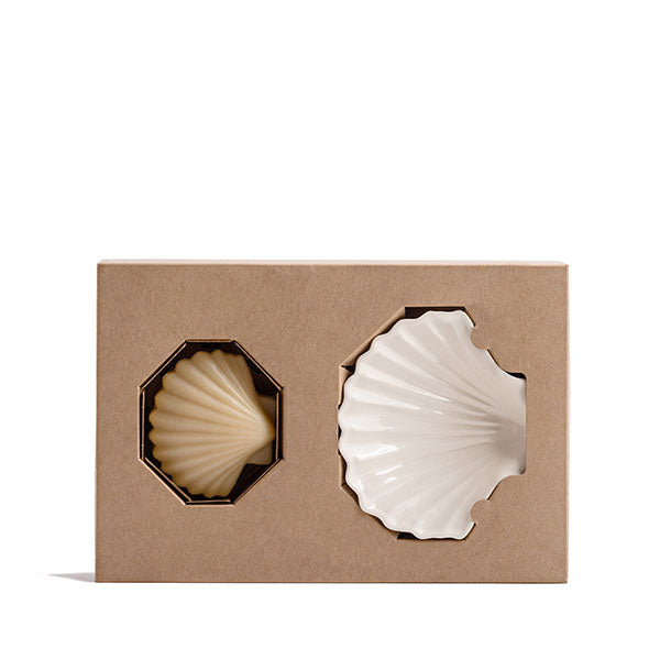 Monochromic x Fer à Cheval - Coffret Calypso - Porte-Savon & Savon Parfumé 115g - Ambiance2 - Savonnerie Fer à Cheval