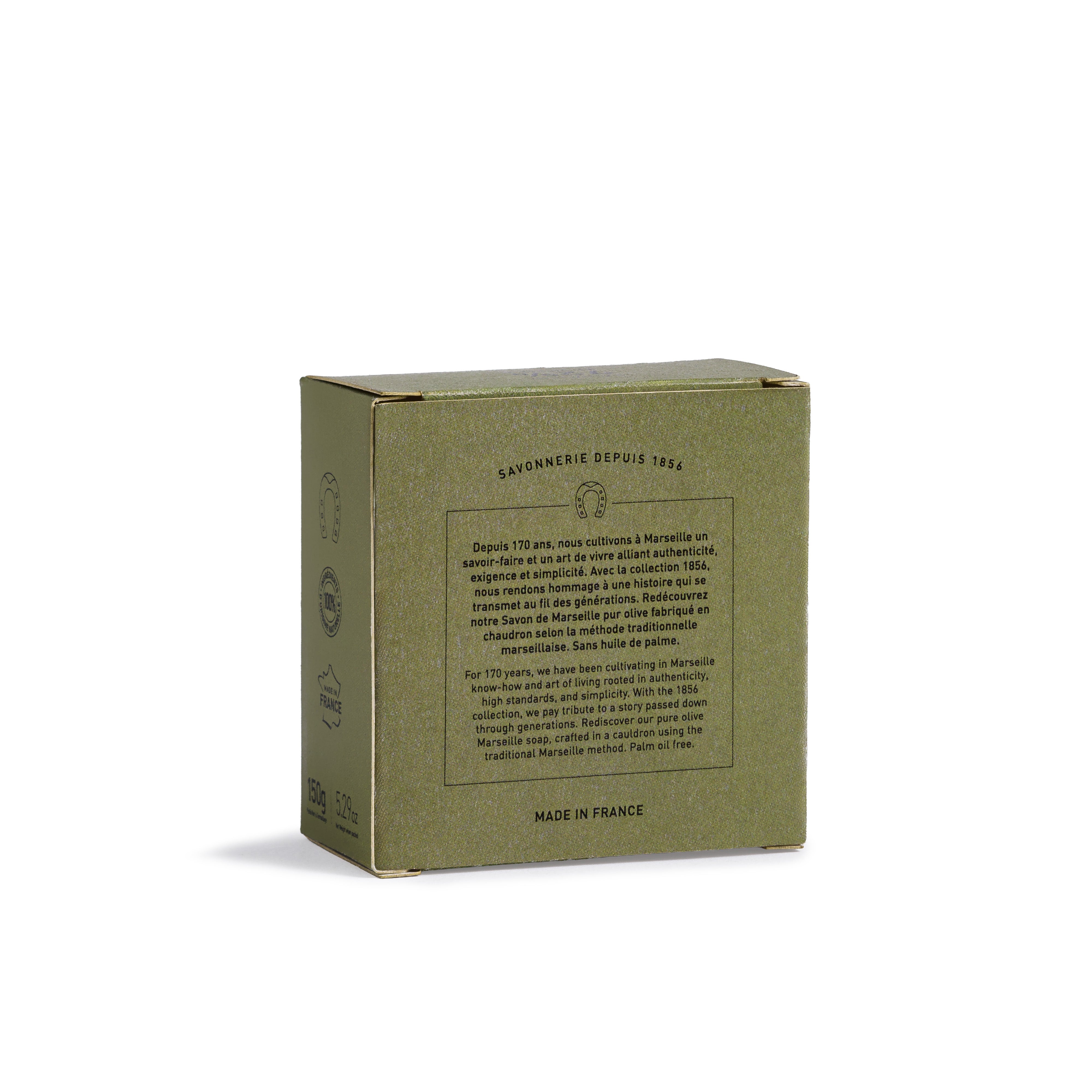 Collection 1856 Savon de Marseille Pur Olive 150g