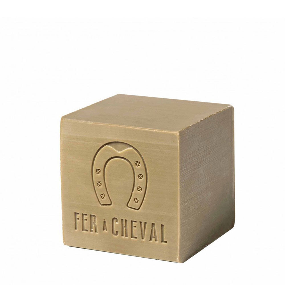 Lot de 4 Savons de Marseille Cube Pur Olive Sans Étui 300g - Ambiance - Savonnerie Fer à Cheval