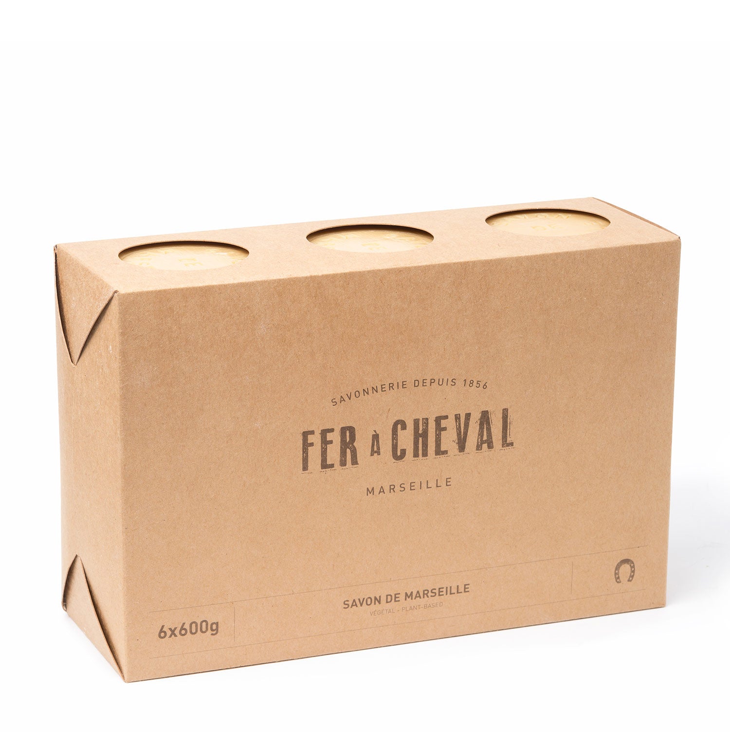 Végétal Lot 6x600g - Ambiance3 - Savonnerie Fer à Cheval