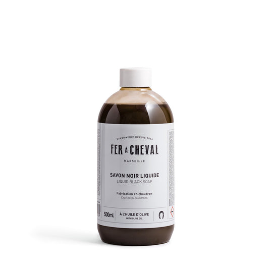 Savon Noir Liquide 500ml - Savonnerie Fer à Cheval